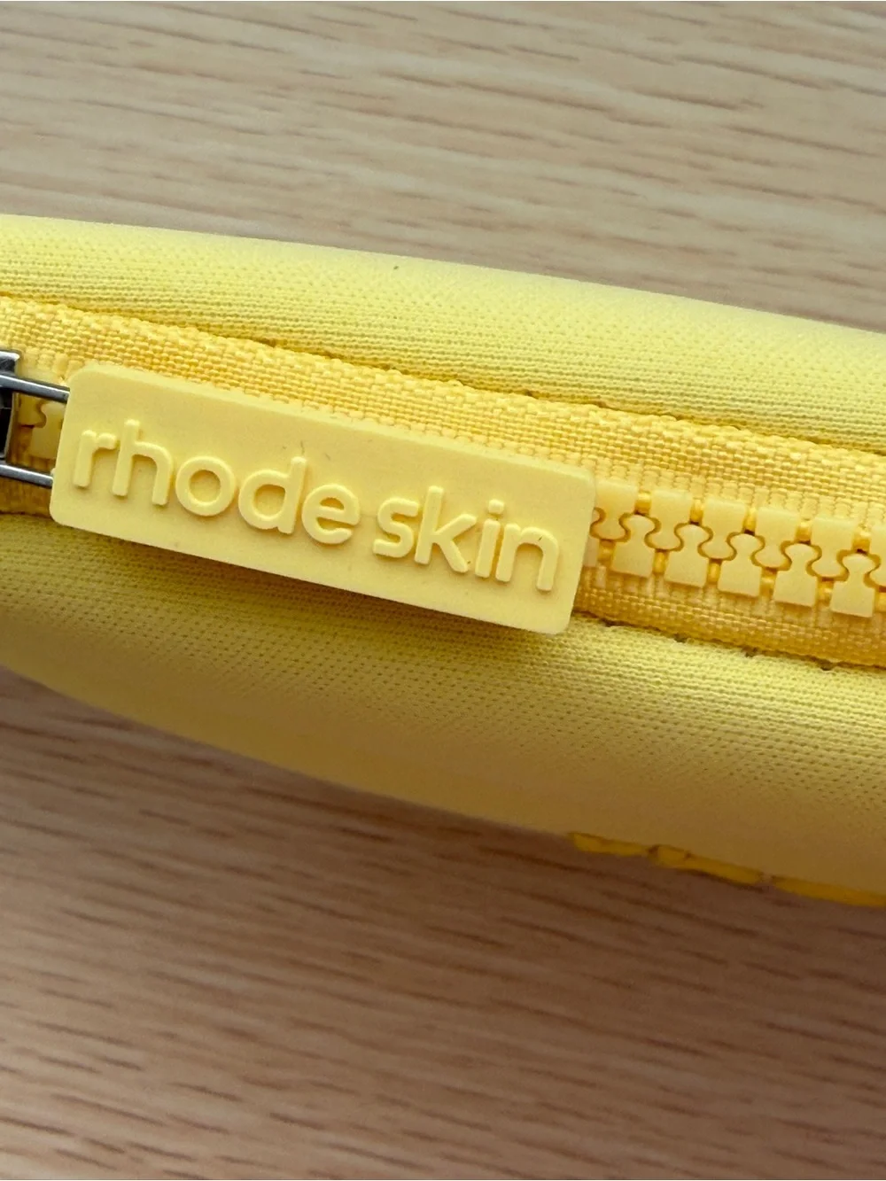 RHODE Bright Yellow Bubble Bag